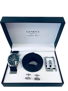 Geneva Superior Executive Style Men's Watch Set