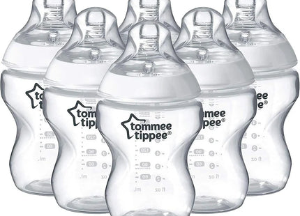 Tommee Tippee Closer to Nature® Baby Bottles, Breast-Like Teat with Anti-Colic V