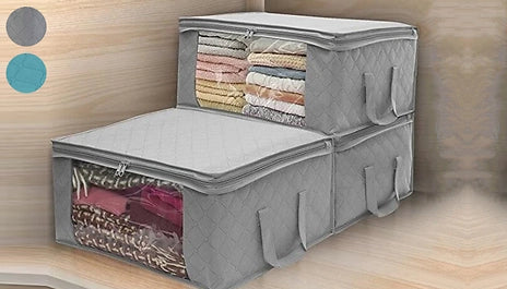 3pc Fabric Foldable Storage Bags