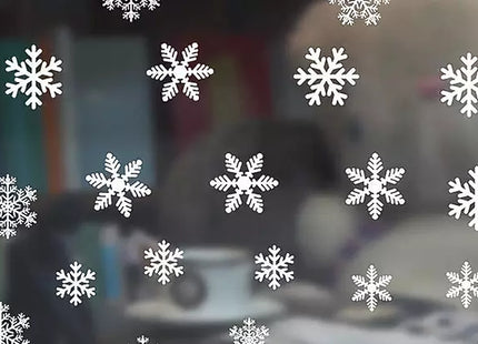 Snowflake Window Sticker Set
