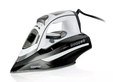 Geepas Steam Iron Ceramic Soleplate