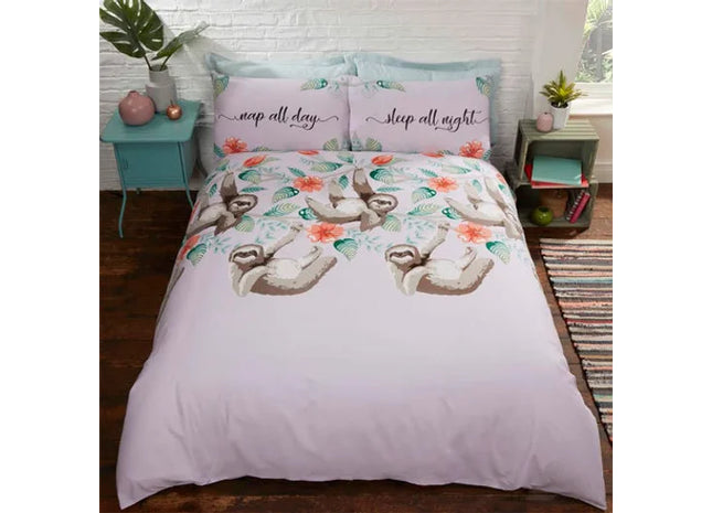 STUDIO ART SLOTHS DUVET SET