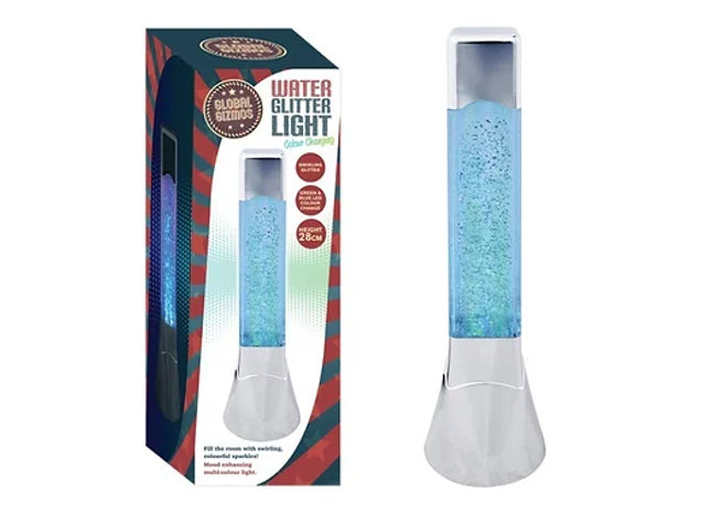 Colour Changing Water Glitter Lamp