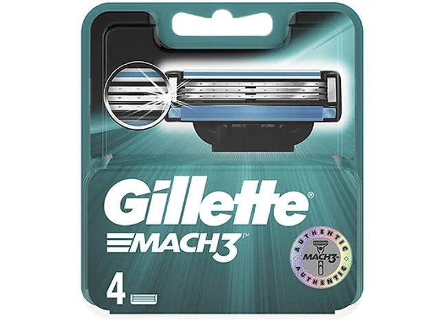 Gillette Mach3 Men’s Razor Blades 4pk