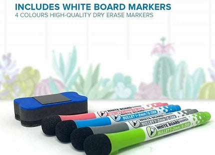 Erasable Magnetic Monthly Planner Whiteboard