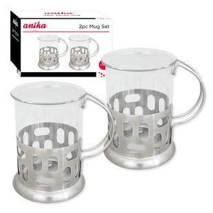 Modern Style Glass Mugs