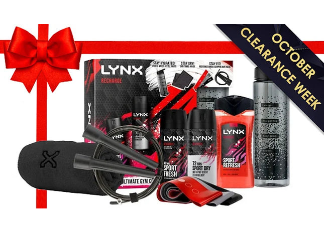 Lynx Ultimate Gym Kit Giftset - 1, 2, 3 or 4 Sets