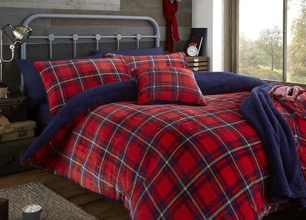 Teddy Fleece Tartan Highland Check
