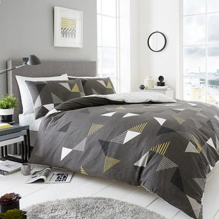 Luxuries MARCO Printed Reversible Duvet Cover + Pillow Case