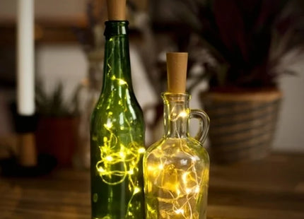 LED Cork String Lights