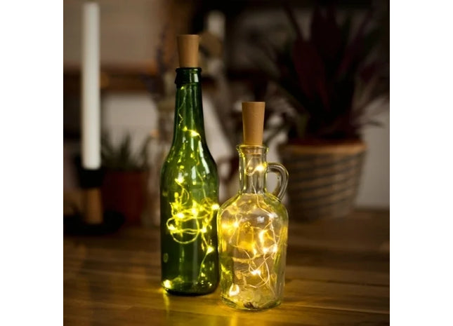 LED Cork String Lights