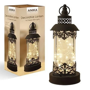 Black Metal Lantern