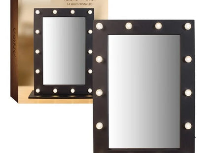 LED Marquee Table Mirror