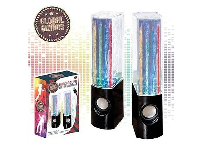 Dancing Water Speakers-Black