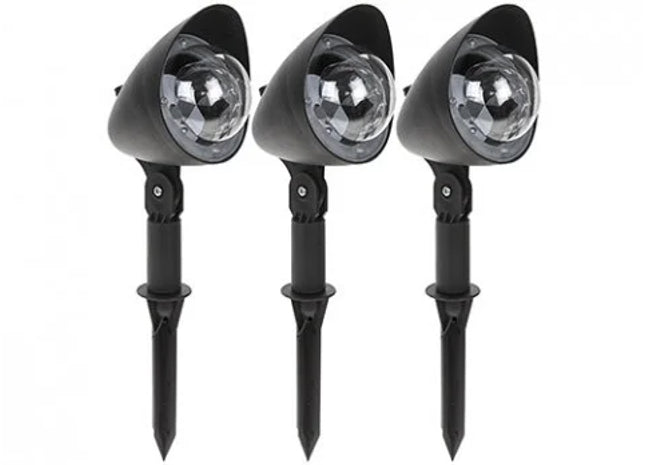 3PK LIGHT GAZER PROJECTOR  DISCO STYLE LIGHTS