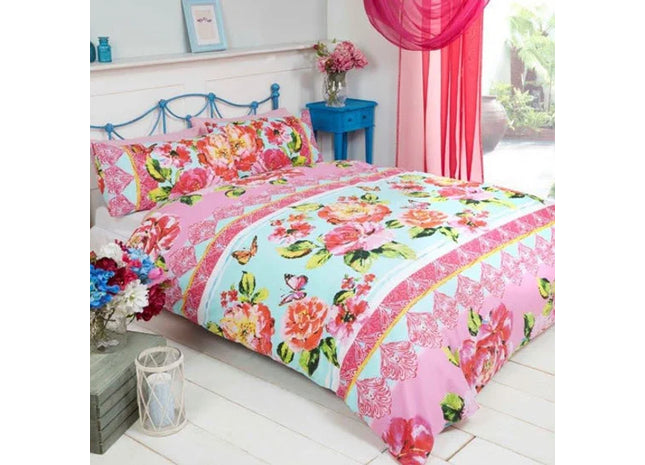 MADE WITH LOVE SANAA PINK DUVET SET