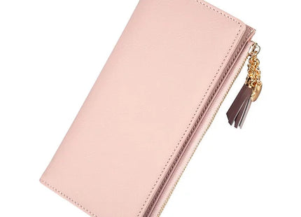 Women Girls PU Leather Long Wallet Money Card Holder Clutch Purse RFID Blocking