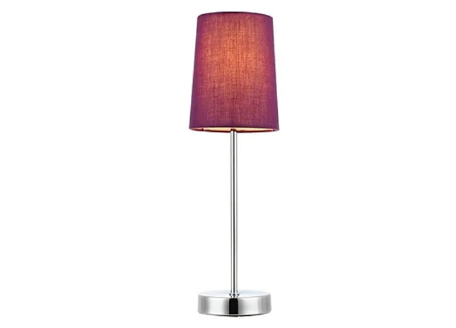 Aubergine Stick Table Lamp