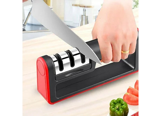 3-in-1 Handheld Kitchen Knife Sharpener Tool