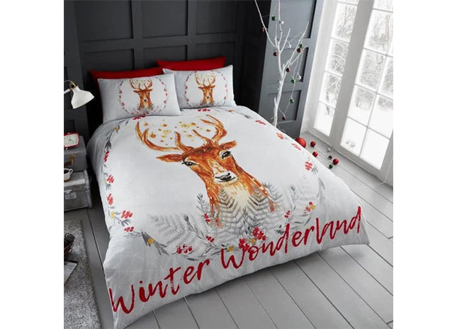 REINDEER WONDERLAND WINTER DUVET SET
