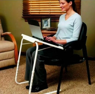 TABLE MATE TV DINNER LAPTOP TRAY ADJUSTABLE FOLDING TABLE DESK LAP TRAY