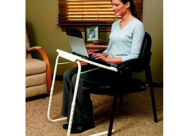 TABLE MATE TV DINNER LAPTOP TRAY ADJUSTABLE FOLDING TABLE DESK LAP TRAY