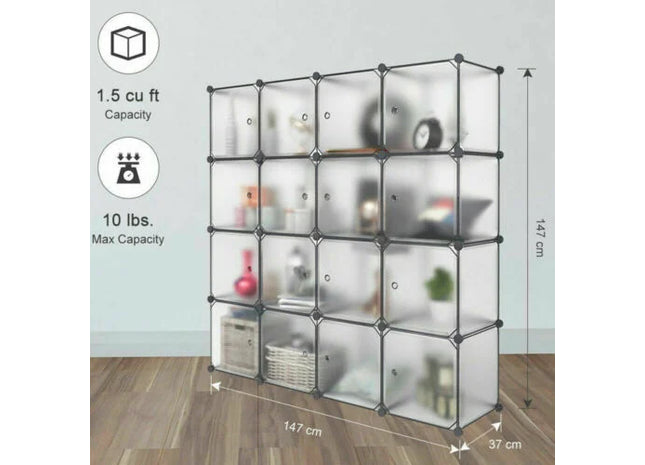 16-Cube Storage Unit