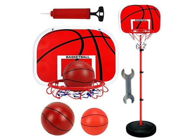 Kids' Adjustable Basketball Set