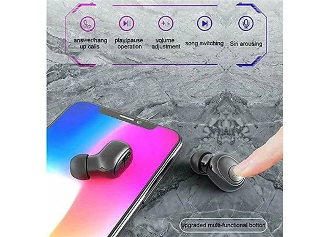 Bluetooth Touch Earbuds True Wireless Sport Earphones