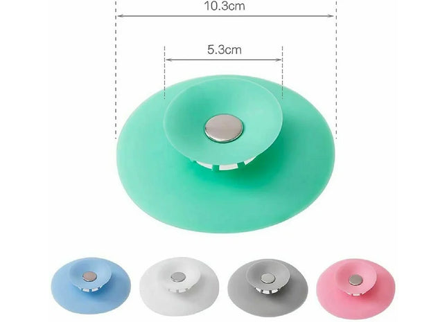 Silicone Sink Plug Kitchen Bathroom