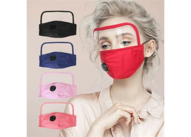 Reusable Eye Shield Face Cover with Filters