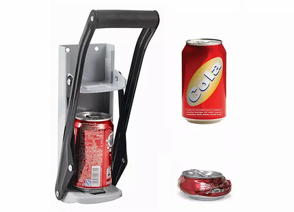 12oz or 16oz Can Crusher with Bottle Opener