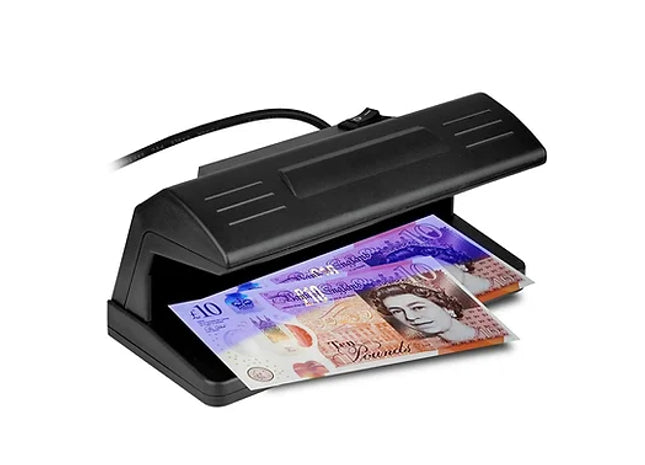 Electric Detector UV Counterfeit Fake Bank Money