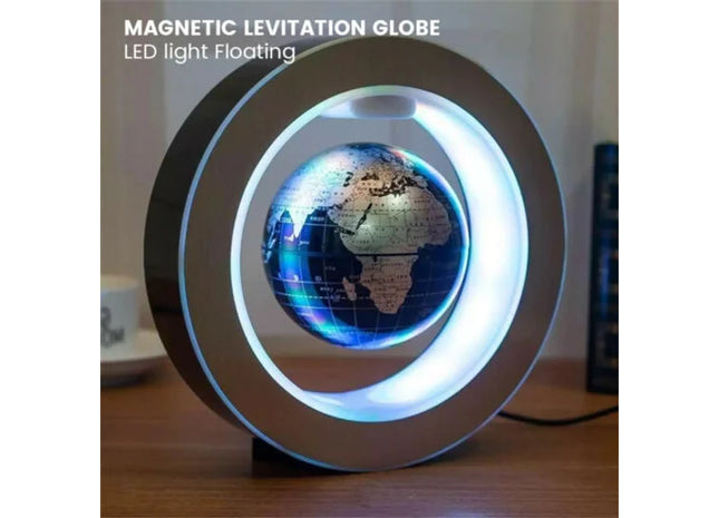 O Shape Magnetic Levitation Floating Earth Globe