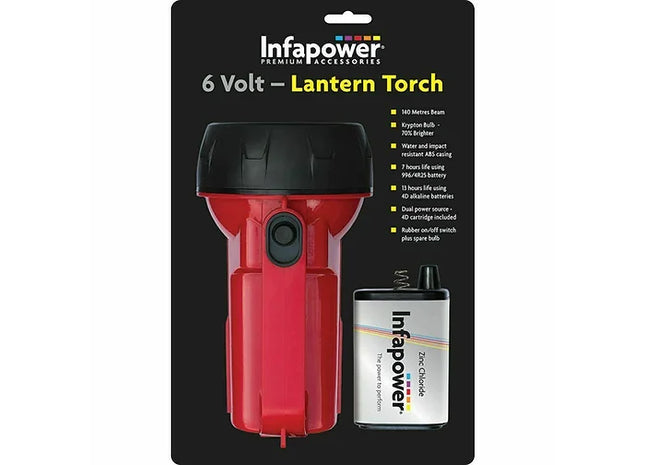 Infapower Latern Torch 6 Volt