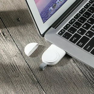 For Apple Watch Series 6/5/4/3/2/1 Portable USB Wireless Charger Keychain iWatch
