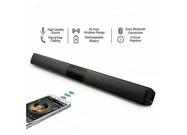 3D Surround Sound Bar System Wireless Bluetooth