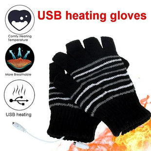 Men/Women Electric USB Rechargeable Heated Gloves
