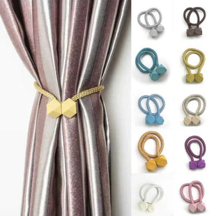 Magnetic Ball Curtain Tiebacks