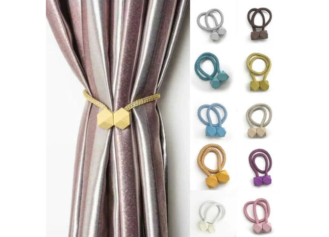 Magnetic Ball Curtain Tiebacks