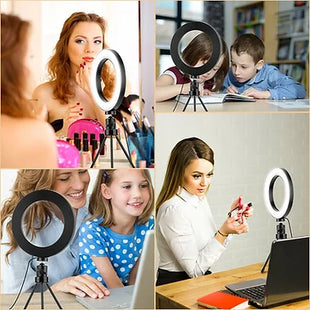6" LED Ring Light with Stand