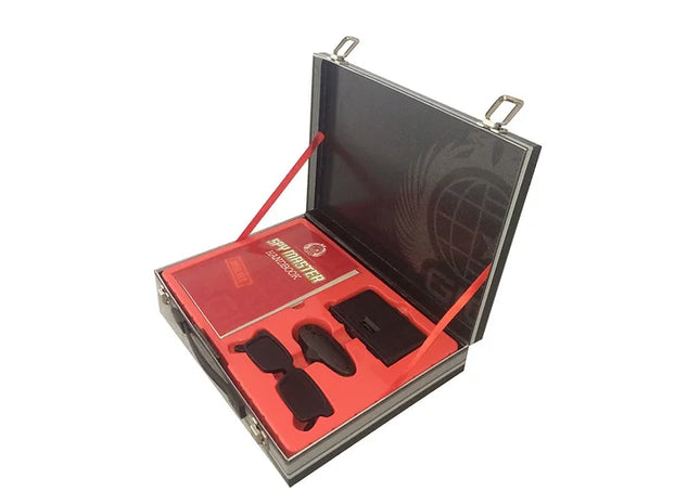 Spy Master Briefcase Secret Agent Handbook Top Secret Gadget kids toy Set