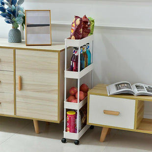Slide-Out Kitchen Storage Shelving Unit