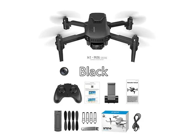 H1 Mini RC Drone With 4K HD Camera WIFI FPV Foldable Quadcopter Altitude 2020 CC