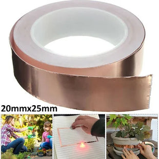 Adhesive Copper Slug Tape