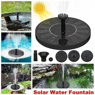 Floating Solar Water Fountain Pump