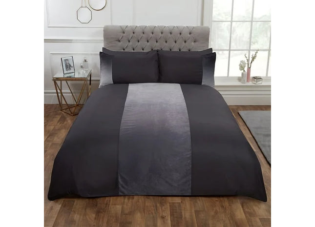 Sienna Chiara Ombre Velvet Panel Duvet Set