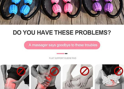 U Shape Trigger Point Massage Roller