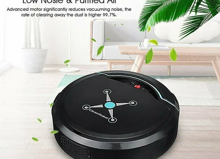 Self Navigated Smart Robot Vacuum Cleaner Rechargeable Auto Sweeper Edge Clean