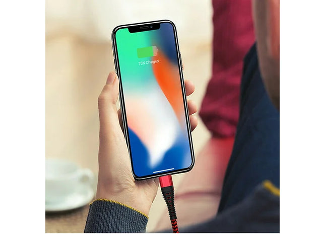 3M 2A Fast Charger USB Cable For Apple iPhone X 8 7 6 iPad iOS Cable